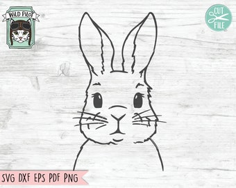 Bunny SVG, Easter Bunny SVG, Happy Easter svg, Spring svg, Rabbit SVG Cut file, Bunny Face svg, Animal Face svg, Spring png, Easter Shirt