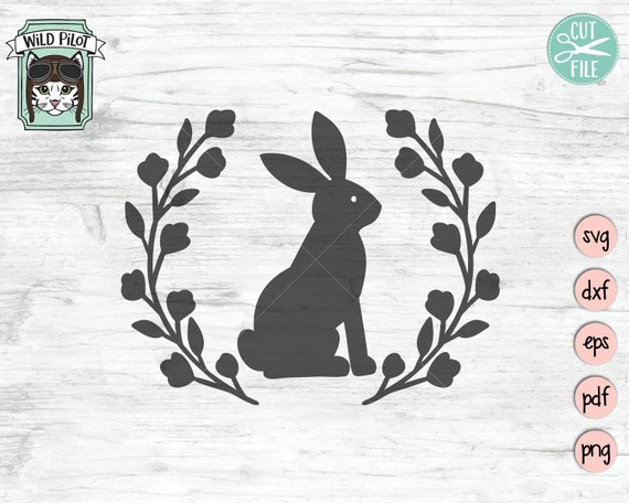 Download Rabbit Svg File Rabbit Cut File Bunny Rabbit Silhouette Svg Etsy