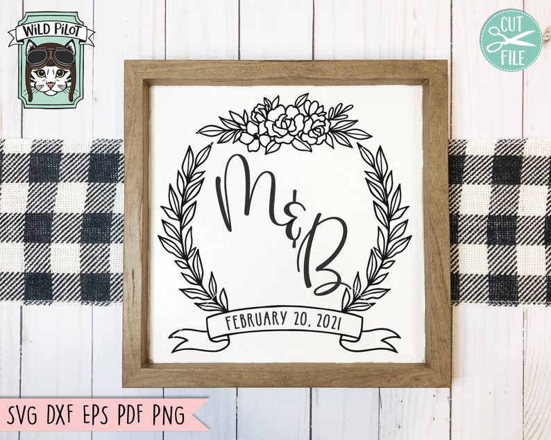 Free Free 58 Wedding Monogram Svg SVG PNG EPS DXF File