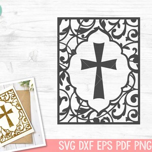 Cross SVG Cut File, Religious SVG Cut File, Easter SVG Cut File, Cross Clipart, Faith svg Cut File, Christian svg Cut File, Catholic svg