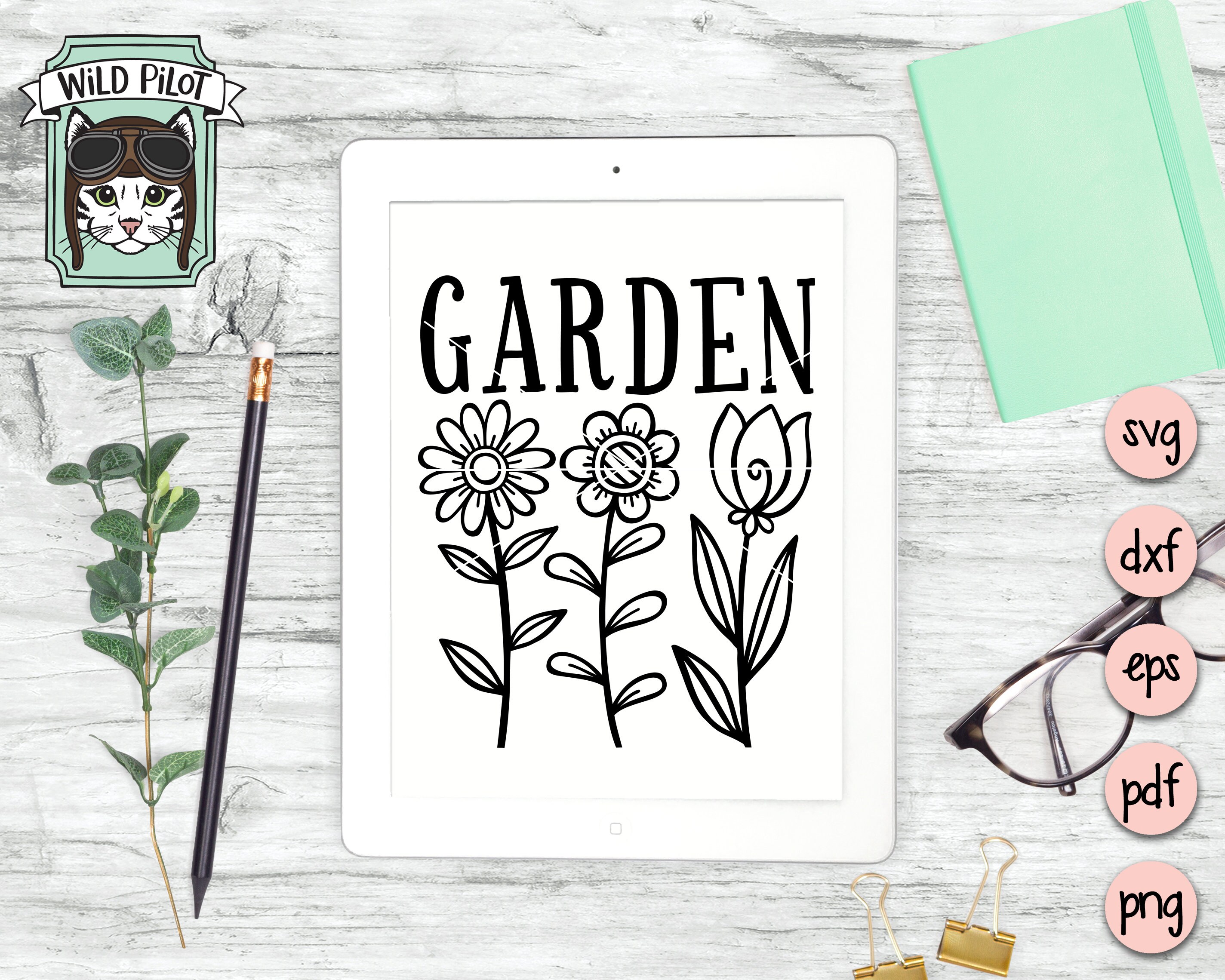 Garden SVG Gardening SVG Flower Garden Svg Gardening Clip - Etsy
