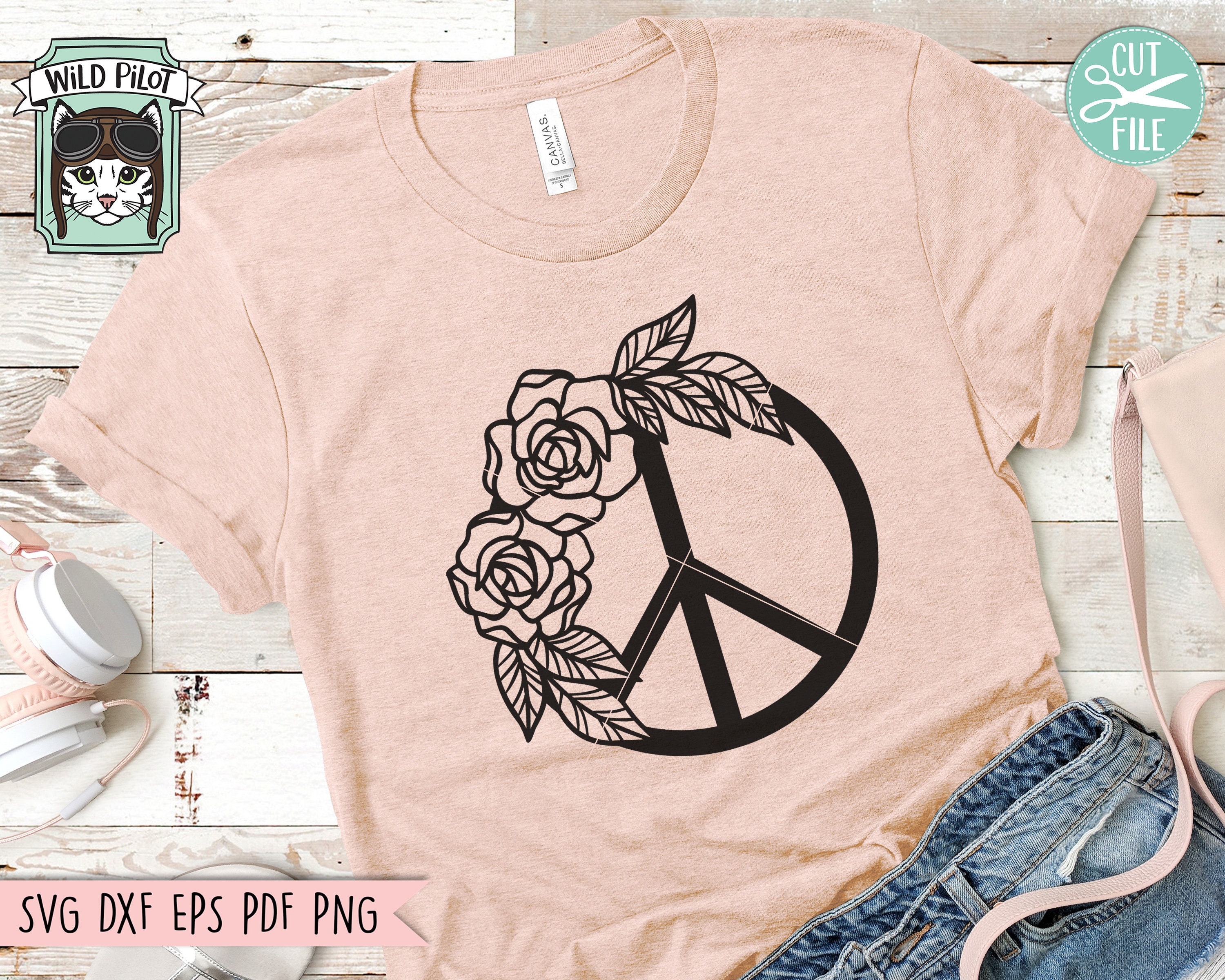 Peace Symbol Svg, Peace Sign SVG File, Peace Svg, Peace Cut