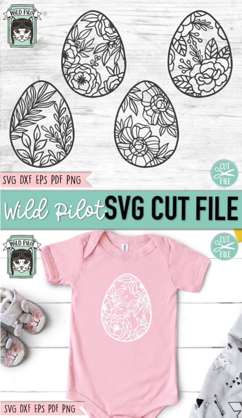 Påskägg SVG-klippfil, påskägg PNG, glad påsk SVG, vårsvg, påskägg Clipart, påsktröjasvg, vårklippfil bild 6