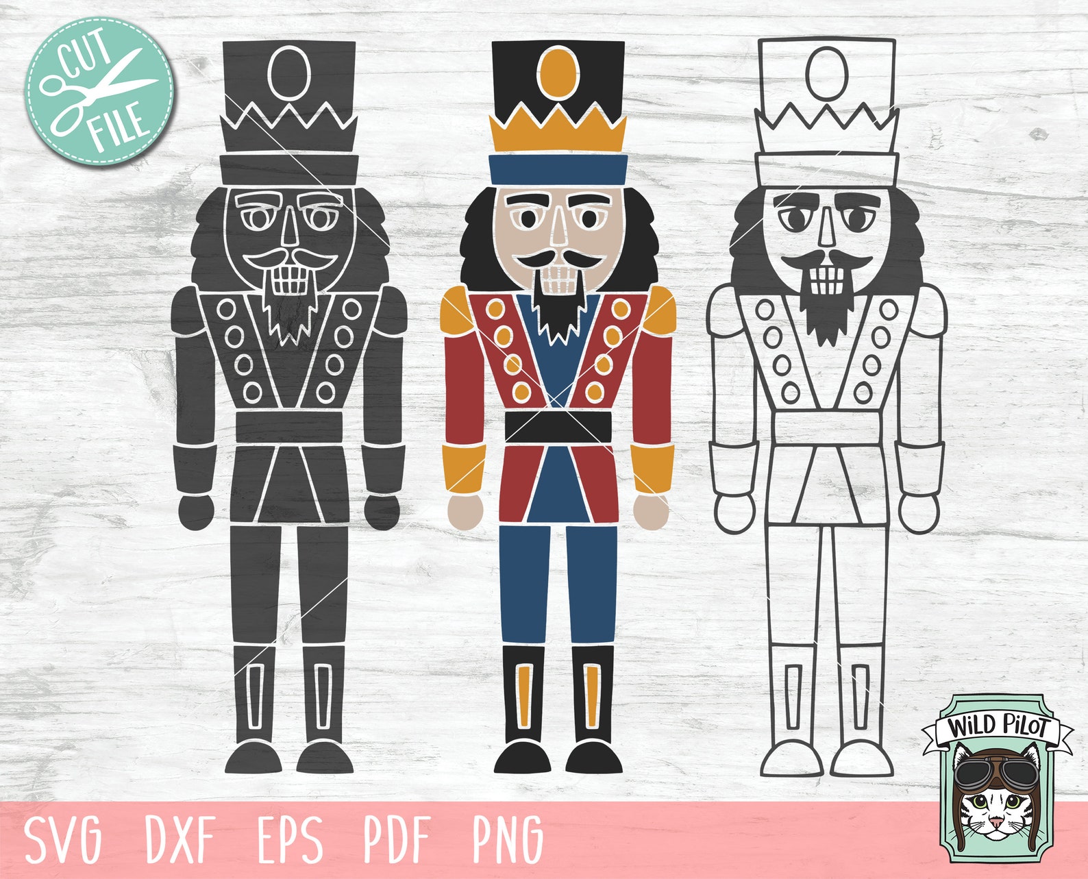 Nutcracker Svg File Nutcracker Cut File Christmas Svg File - Etsy Ireland