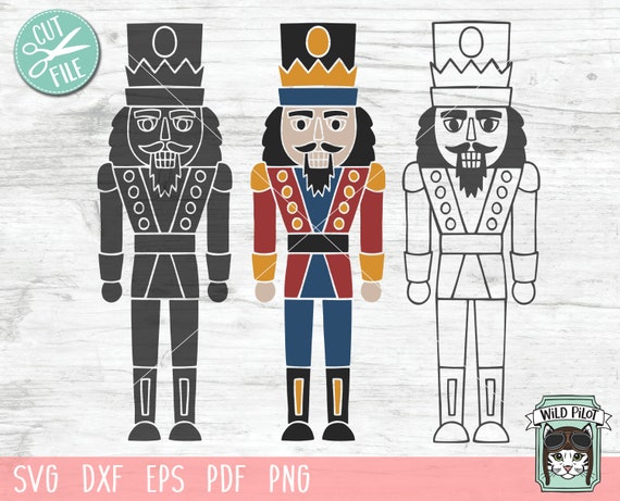 Download Nutcracker Cut File Christmas Decor Svg