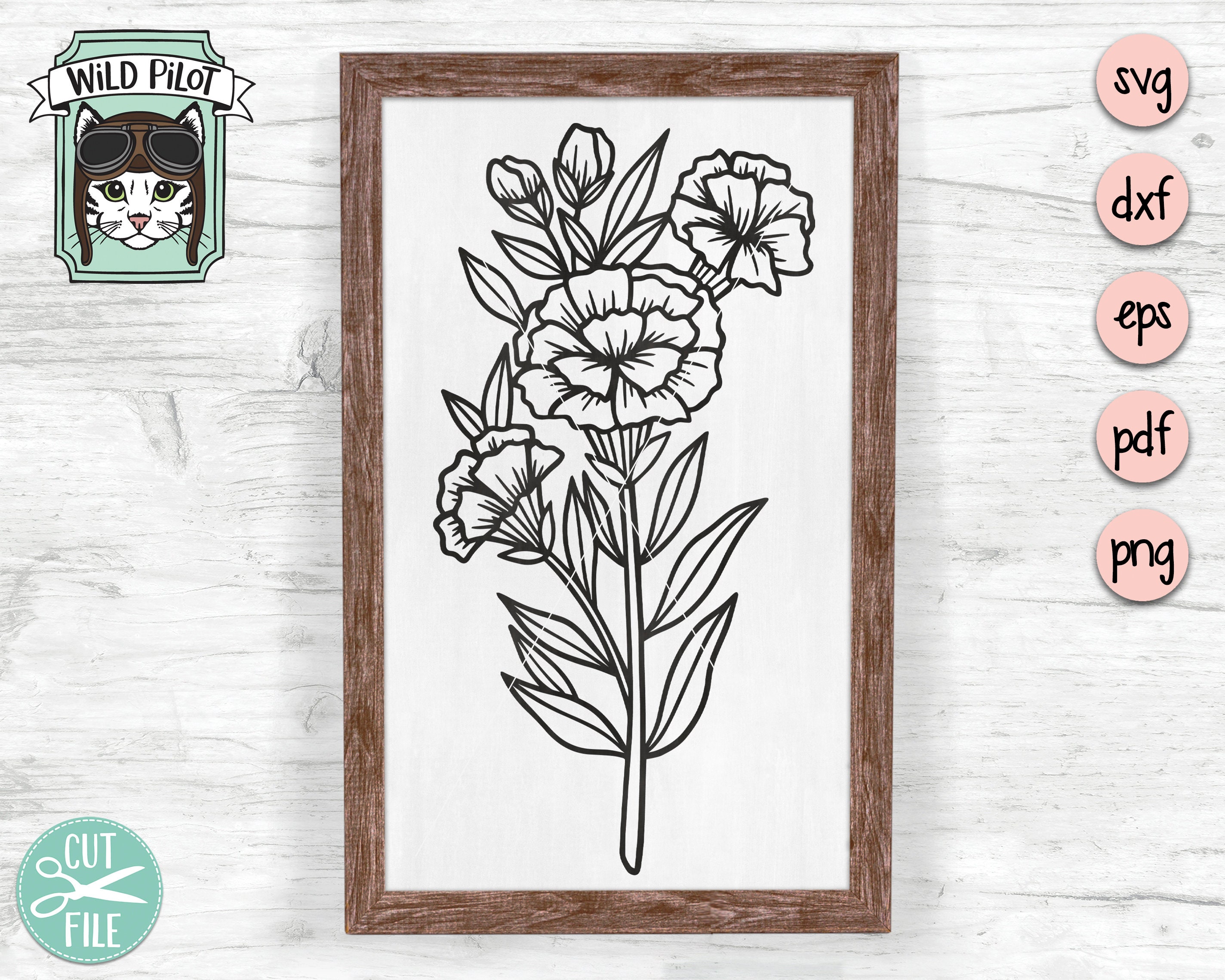 Free Free 134 Flower Svg Etsy SVG PNG EPS DXF File
