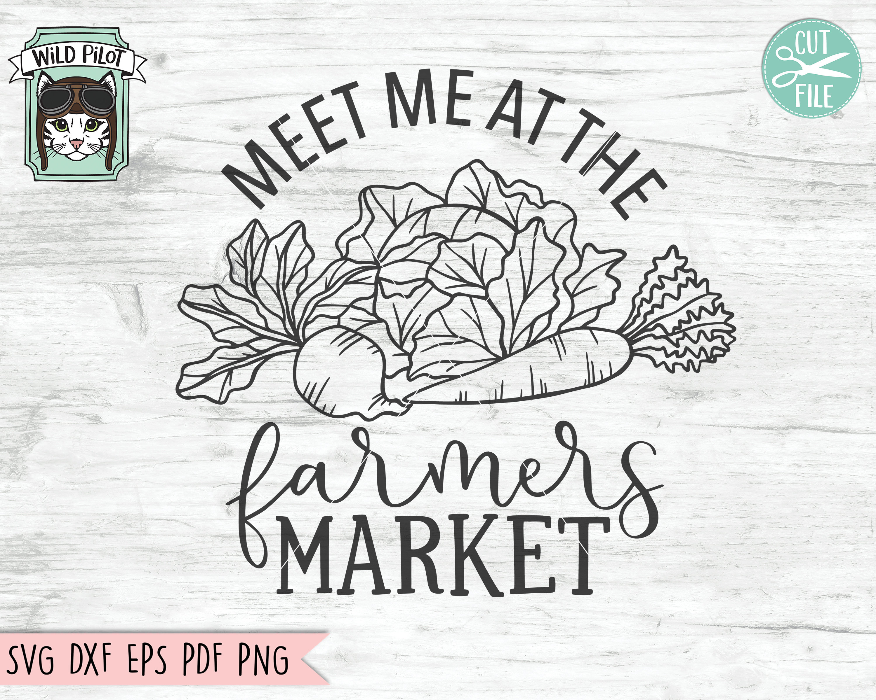 Farmers Market SVG File Farmers Market Cut File Market - Etsy Canada
