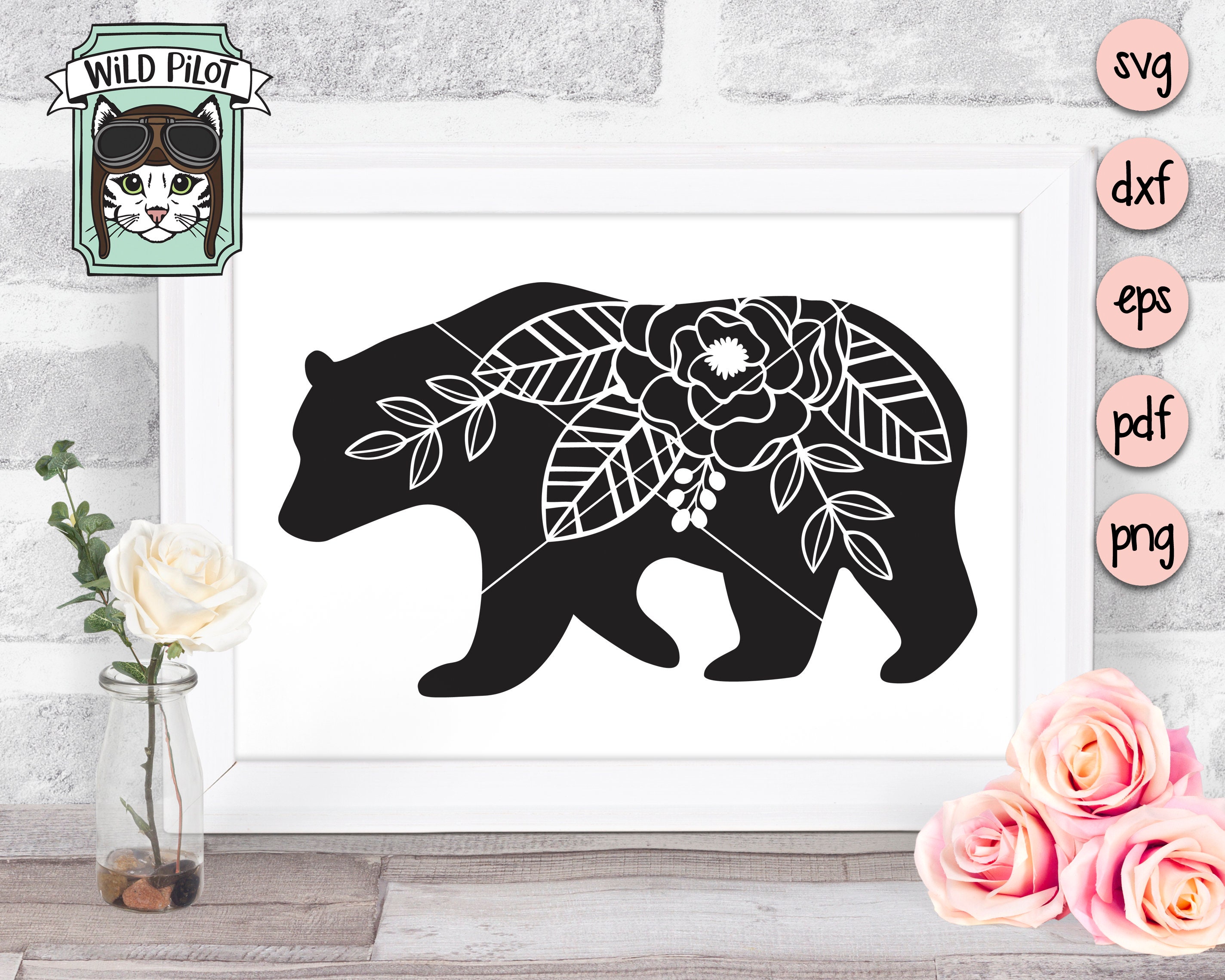 Download Bear Svg Bear Silhouette Svg Bear Clipart Bear Svg Bear Etsy