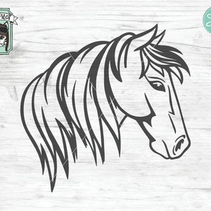 Horse SVG file, Horse cut file, Horse vector, Cowboy svg file, Western, Farm Animals, Horse head, rustic, Country svg file, Rodeo cut file