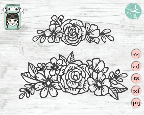 Free Free 261 Corner Flower Border Svg SVG PNG EPS DXF File