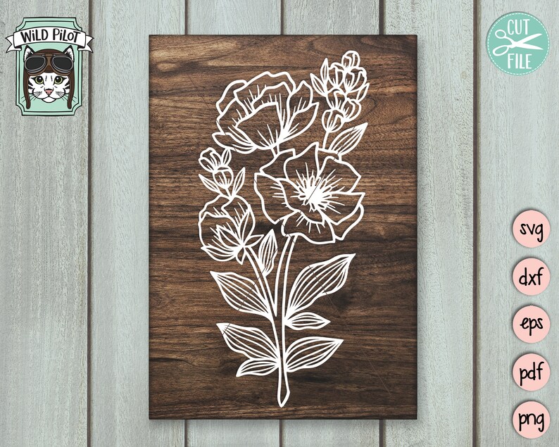 Blomma SVG-filer, Bukett SVG-fil, Blombukett SVG, Blomklippsfiler, Blom Clipart, Blombukett, Blombukett, Bröllopssvg bild 4