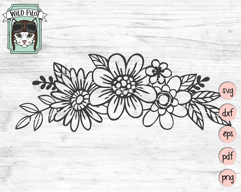Free Free 315 Vine Flower Border Svg SVG PNG EPS DXF File