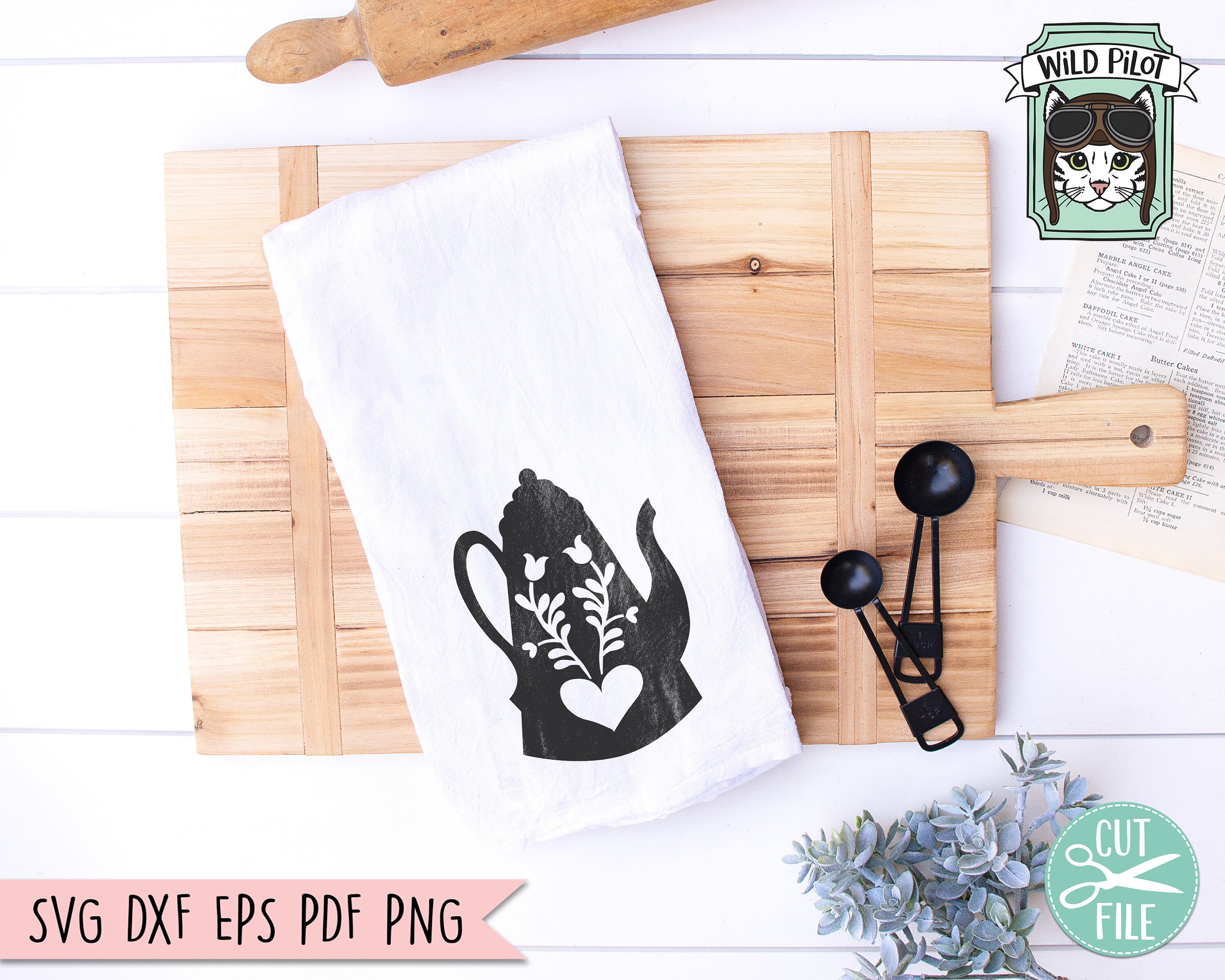 Tea Party SVG Teapot SVG Tea Cup Svg Tea Party Cut Files - Etsy