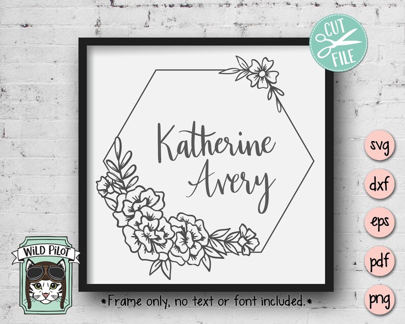 Free Free 86 Hexagon Flower Frame Svg SVG PNG EPS DXF File