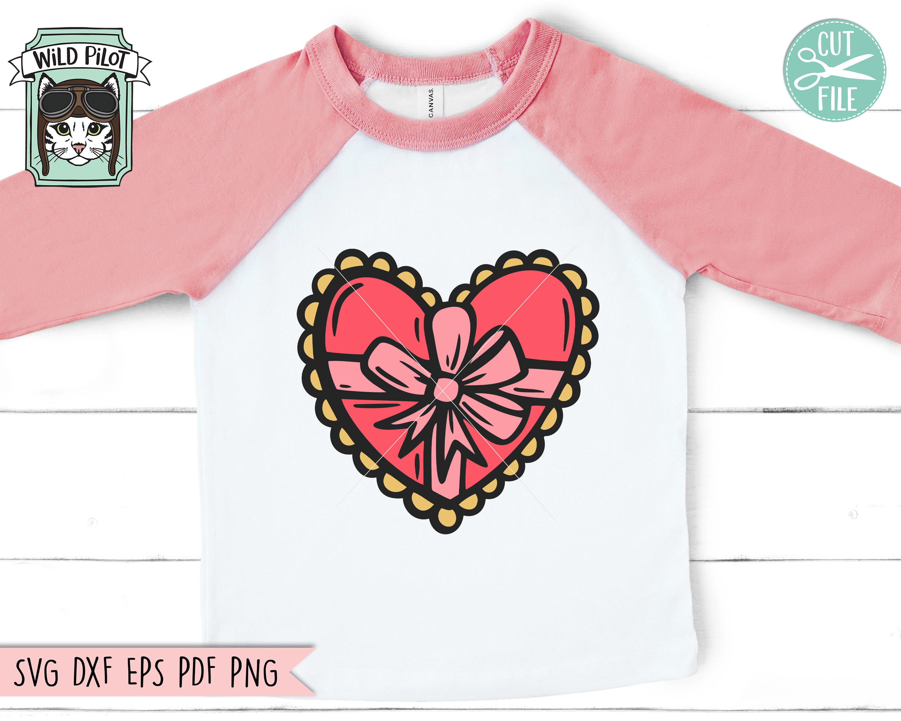 Valentines Day SVG File, Heart SVG Cut File, Valentines Cut File ...