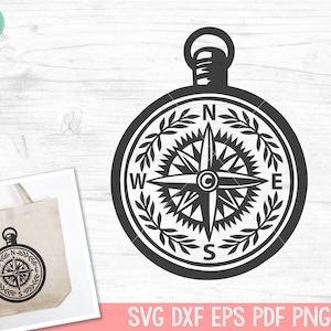 Compass SVG, Compass Cut File, Adventure SVG, Camping svg, Hiking svg, Outdoors svg, Adventure Clipart, Explorer svg, Compass Clipart