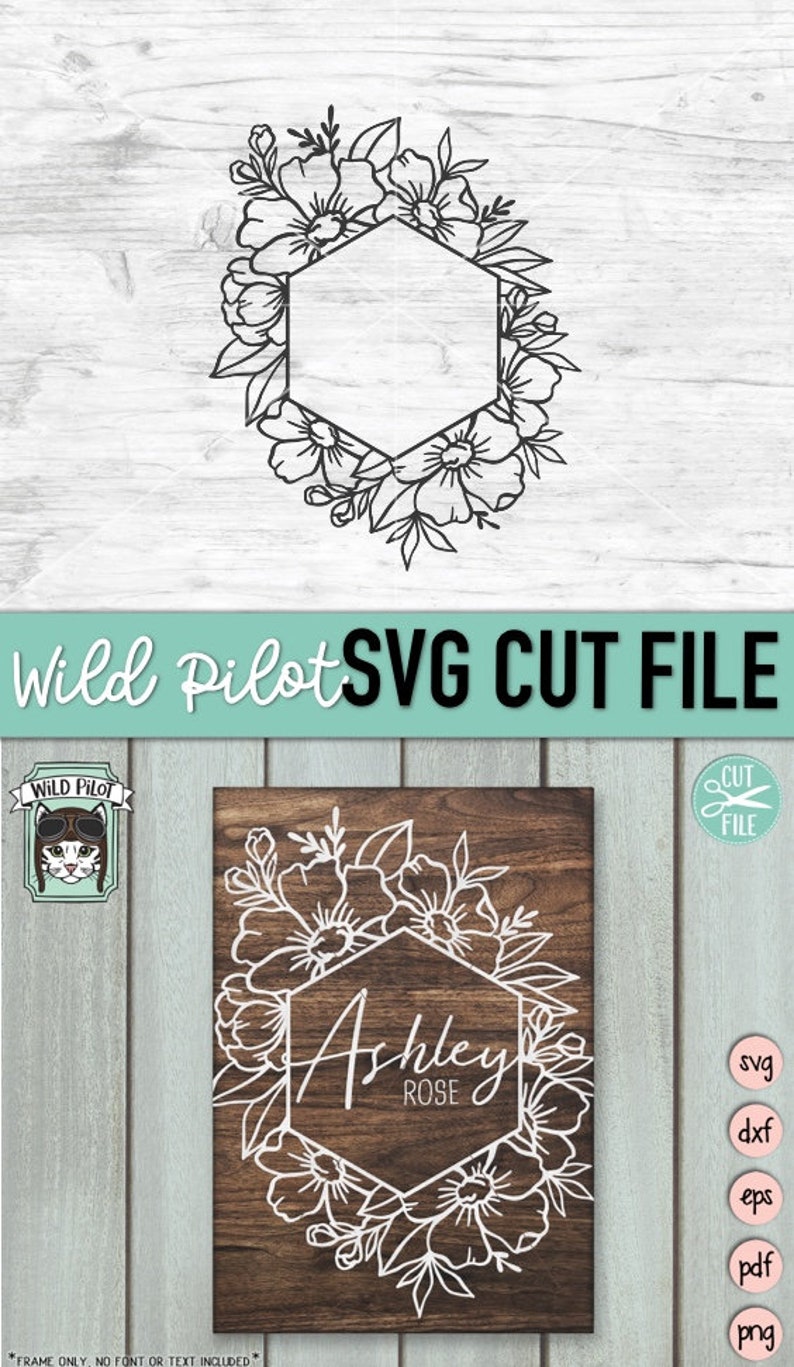 Free Free 111 Hexagon Flower Frame Svg SVG PNG EPS DXF File