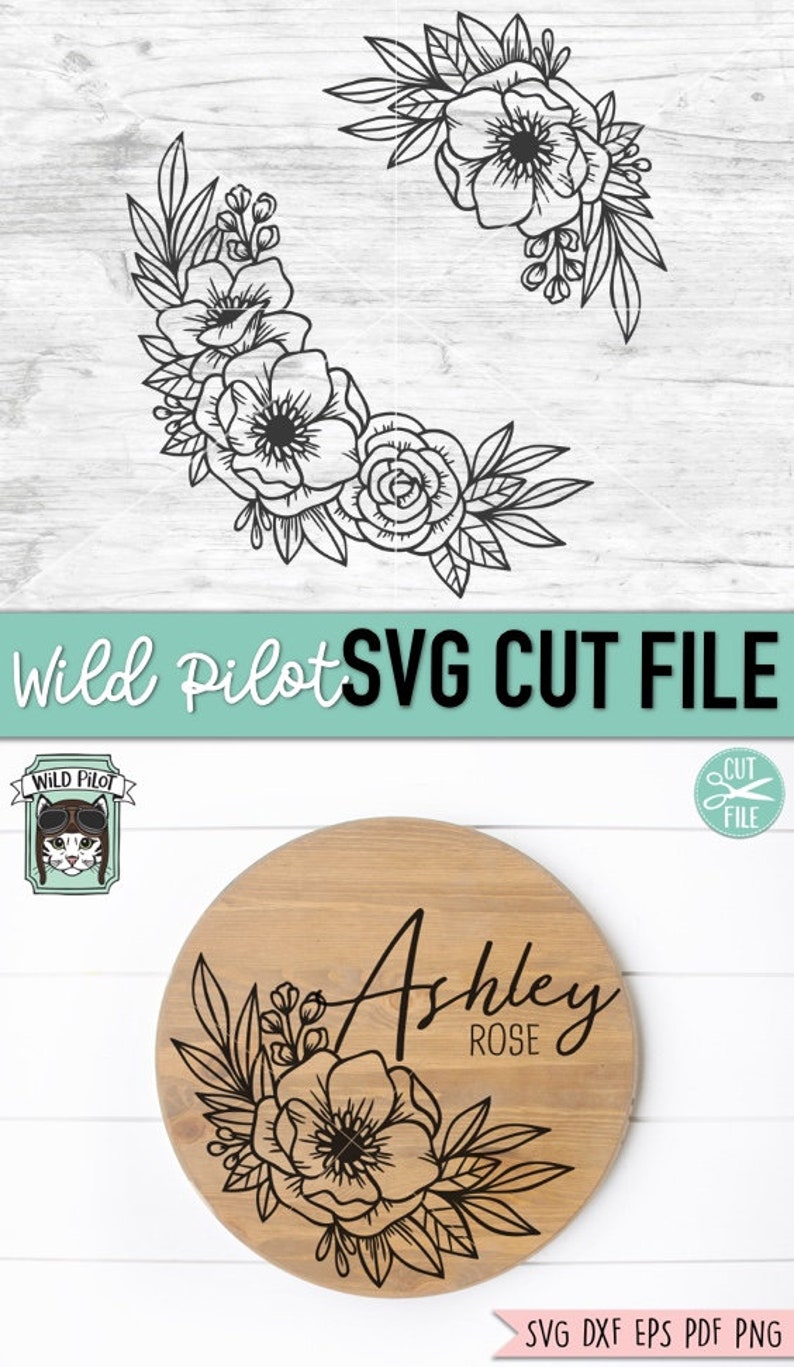 Free Free 281 Flower Svg Frame SVG PNG EPS DXF File
