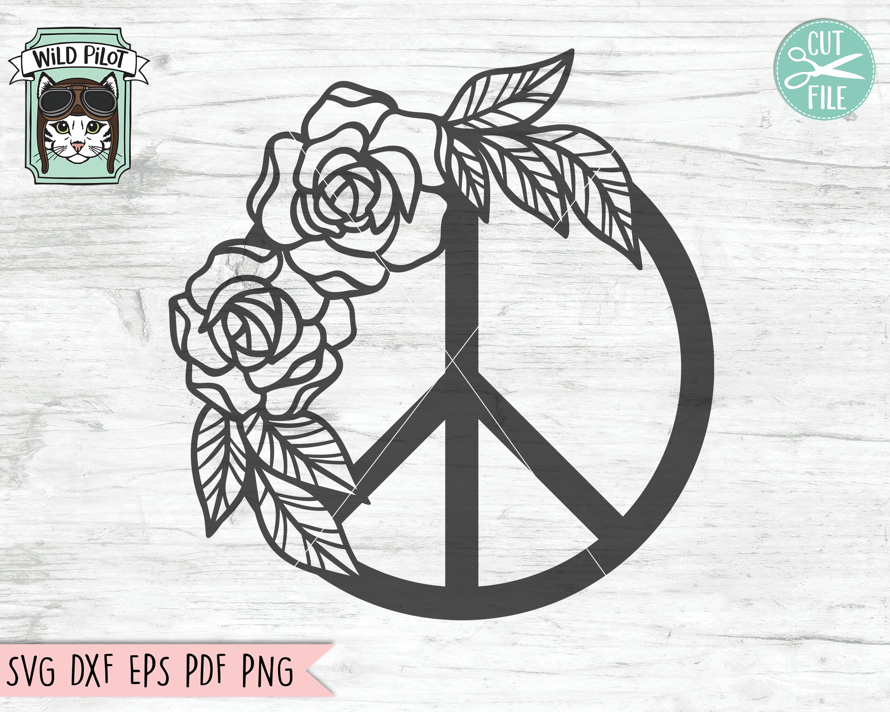 Peace Symbol Svg, Peace Sign SVG File, Peace Svg, Peace Cut