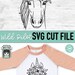 Unicorn SVG File Unicorn With Flower Crown SVG Unicorn Cut - Etsy