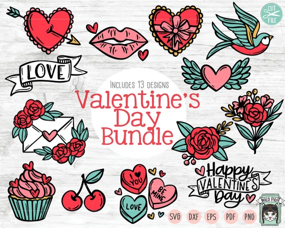 Valentine/'s Day Print SVG Bird Love Svg Png DXF Pdf Digital Download file Bird Love Print SVG Cut File Valentine Svg