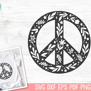 Symbole de paix SVG, fichier SVG signe de paix, fichier SVG, Amour SVG, Fichier coupé de paix, Amour de paix svg, Signe de paix png, Paix mondiale svg, Foi svg