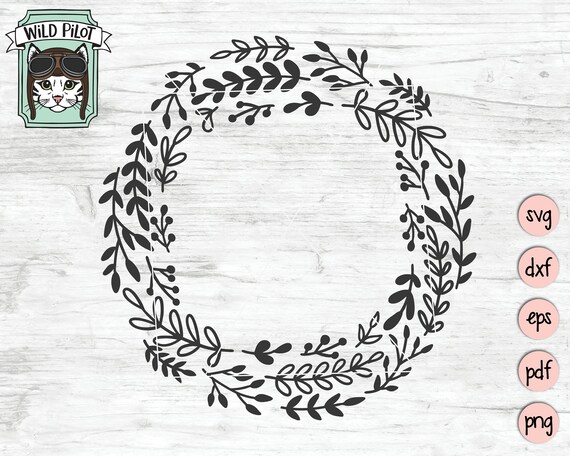 Download Wreath Svg File Laurel Wreath Svg Laurel Leaf Wreath Clip Etsy