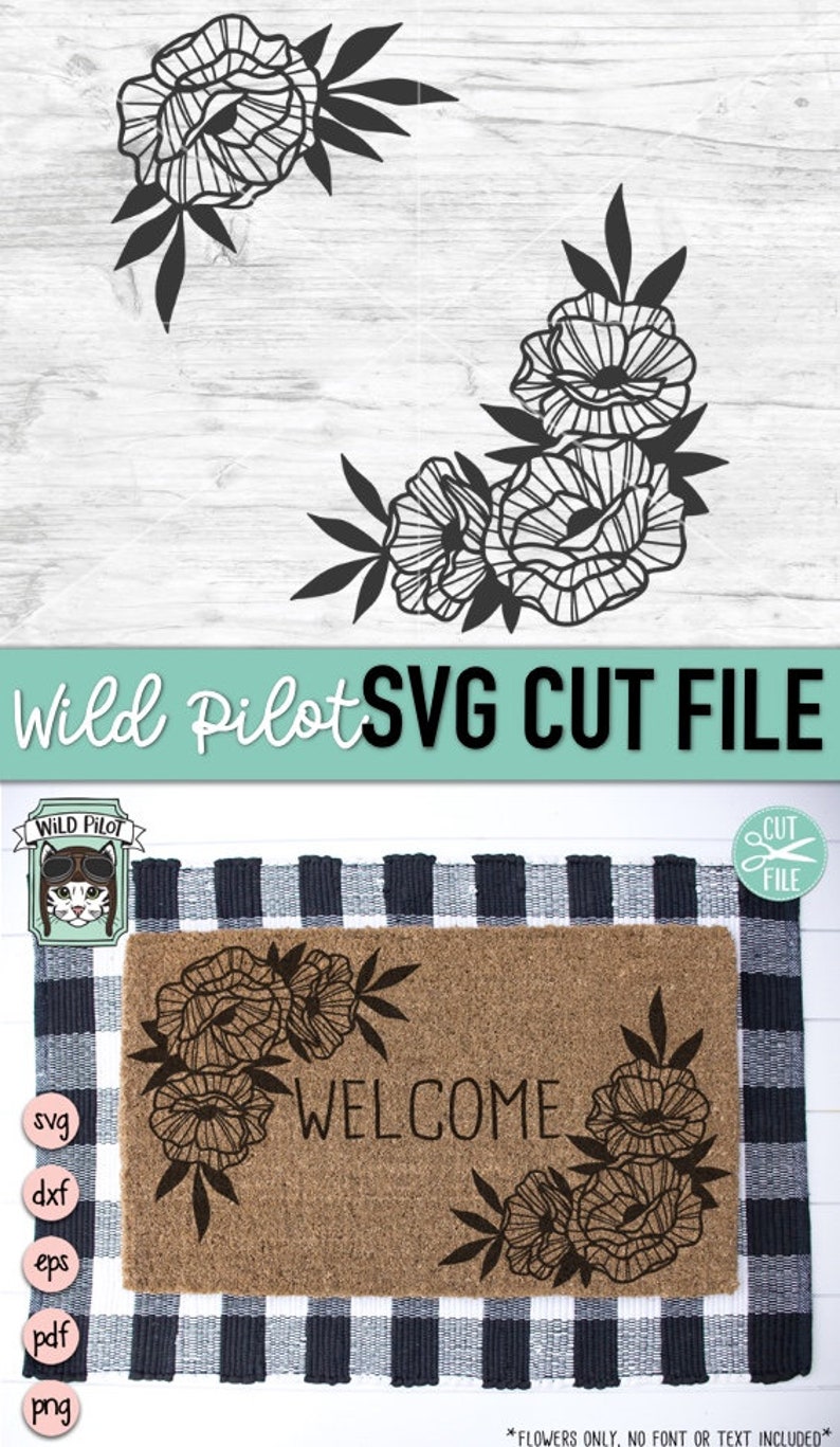 Download Floral Floral Cut File Flower Corner Svg Flower Cut File Floral Svg Wedding Sign Flower Border Svg Flower Svg Files Flower Frame Art Collectibles Drawing Illustration Kromasol Com