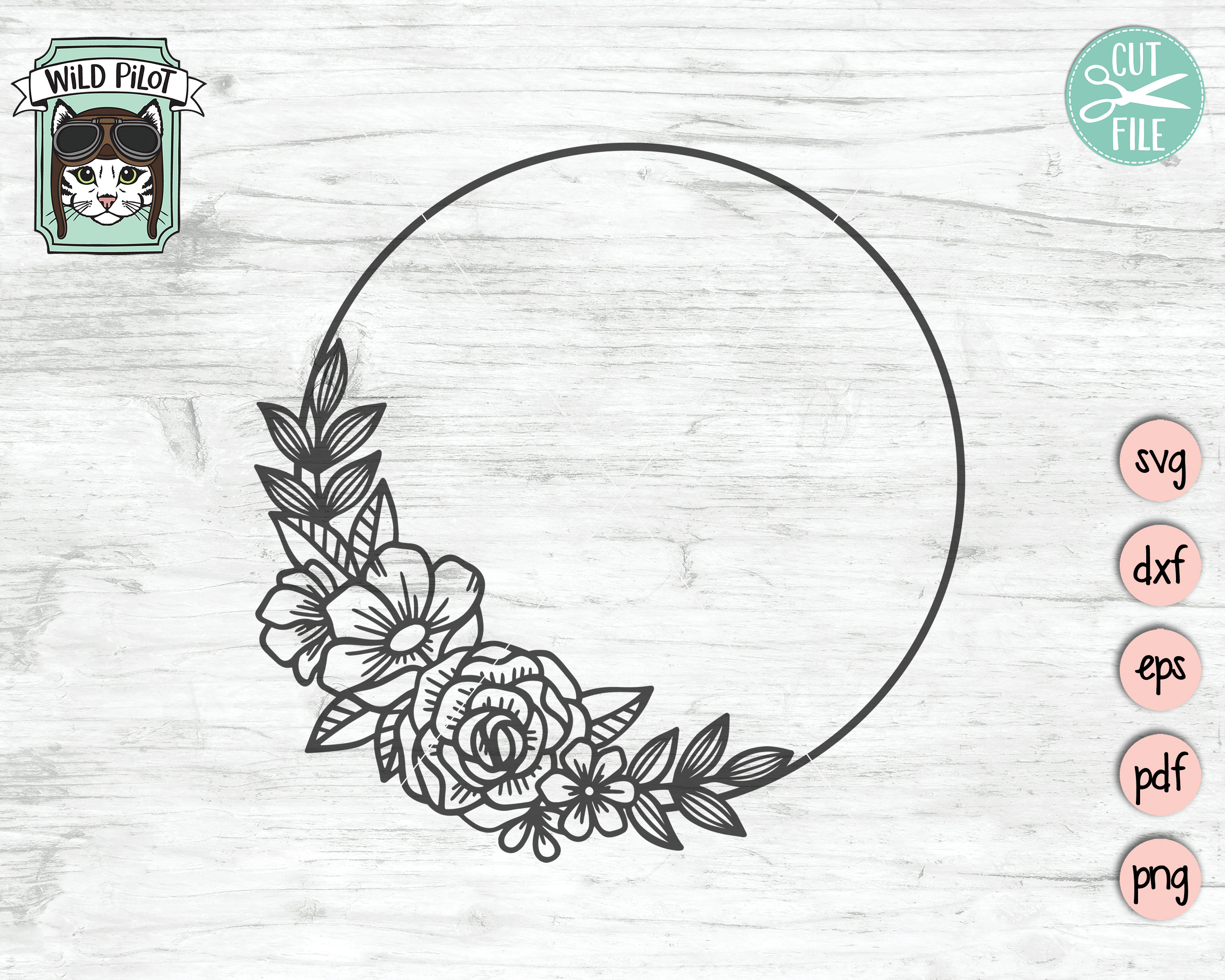 Free Free 109 Vector Flower Wreath Svg SVG PNG EPS DXF File