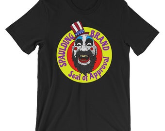 Spaulding marca Seal of Approval - la casa del diavolo / Simpsons - t-shirt manica corta Unisex