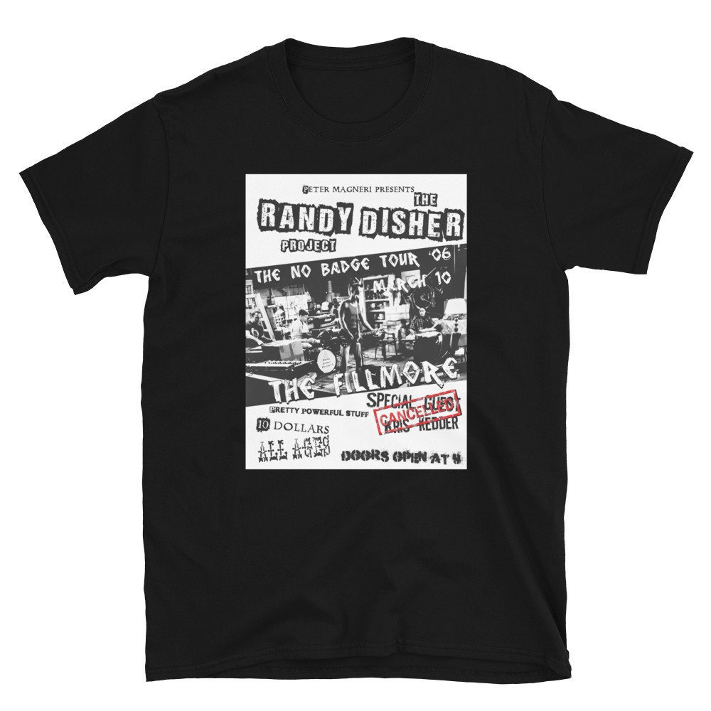 DISH// グッズTシャツ The Randy Disher Project Short-sleeve Unisex T-shirt - Etsy