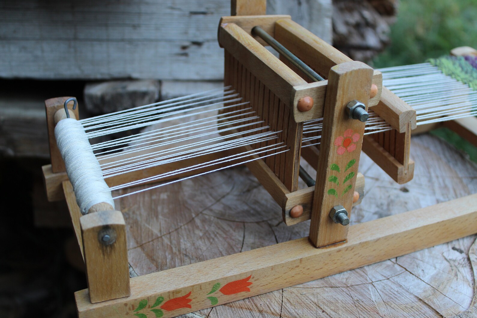 Small Loom.Mini Weaving Machine.Hand Weaving Machine.Hobby. Etsy