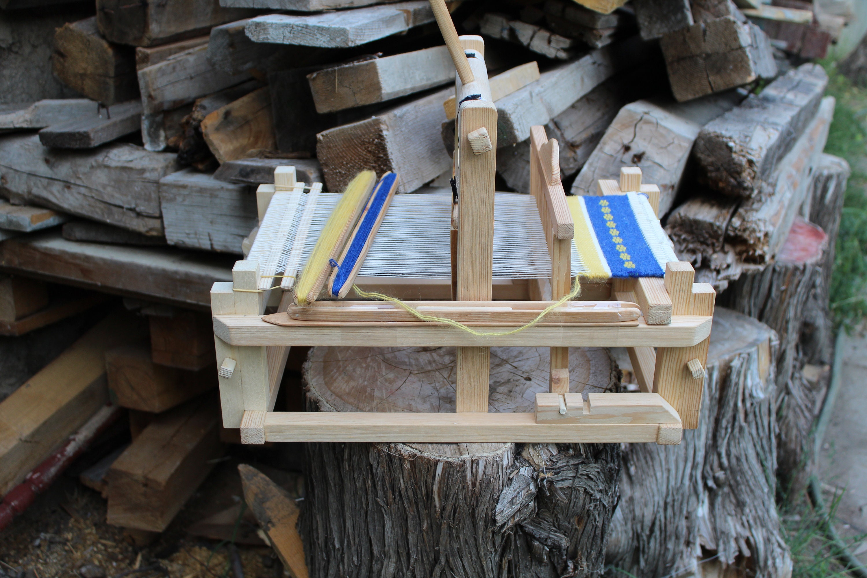 Small Loom.Mini Weaving Machine.Hand Weaving Machine.Hobby. Etsy