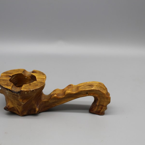 Vintage Wood Ashtray Stand Etsy