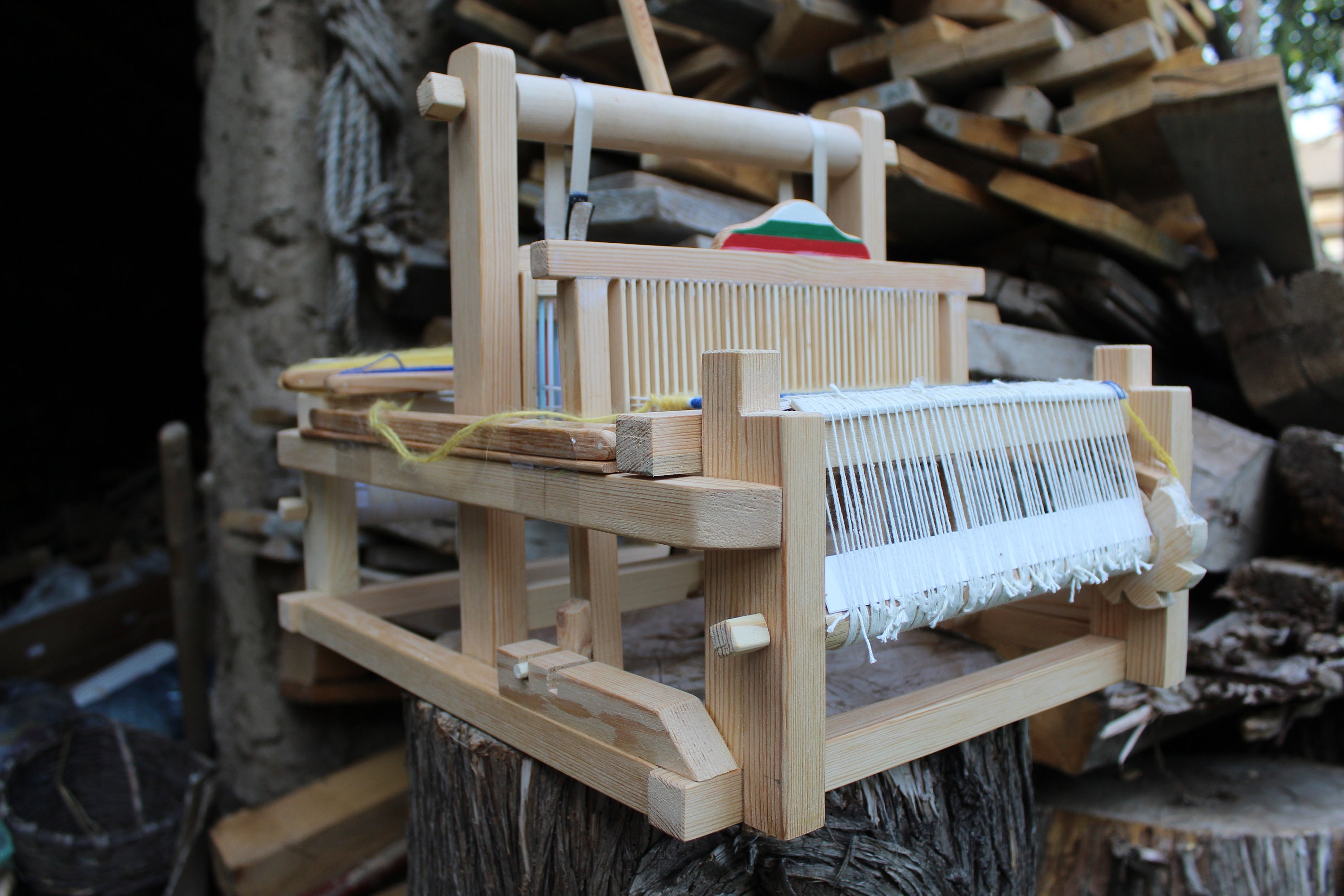 Small Loom.Mini Weaving Machine.Hand Weaving Machine.Hobby. Etsy