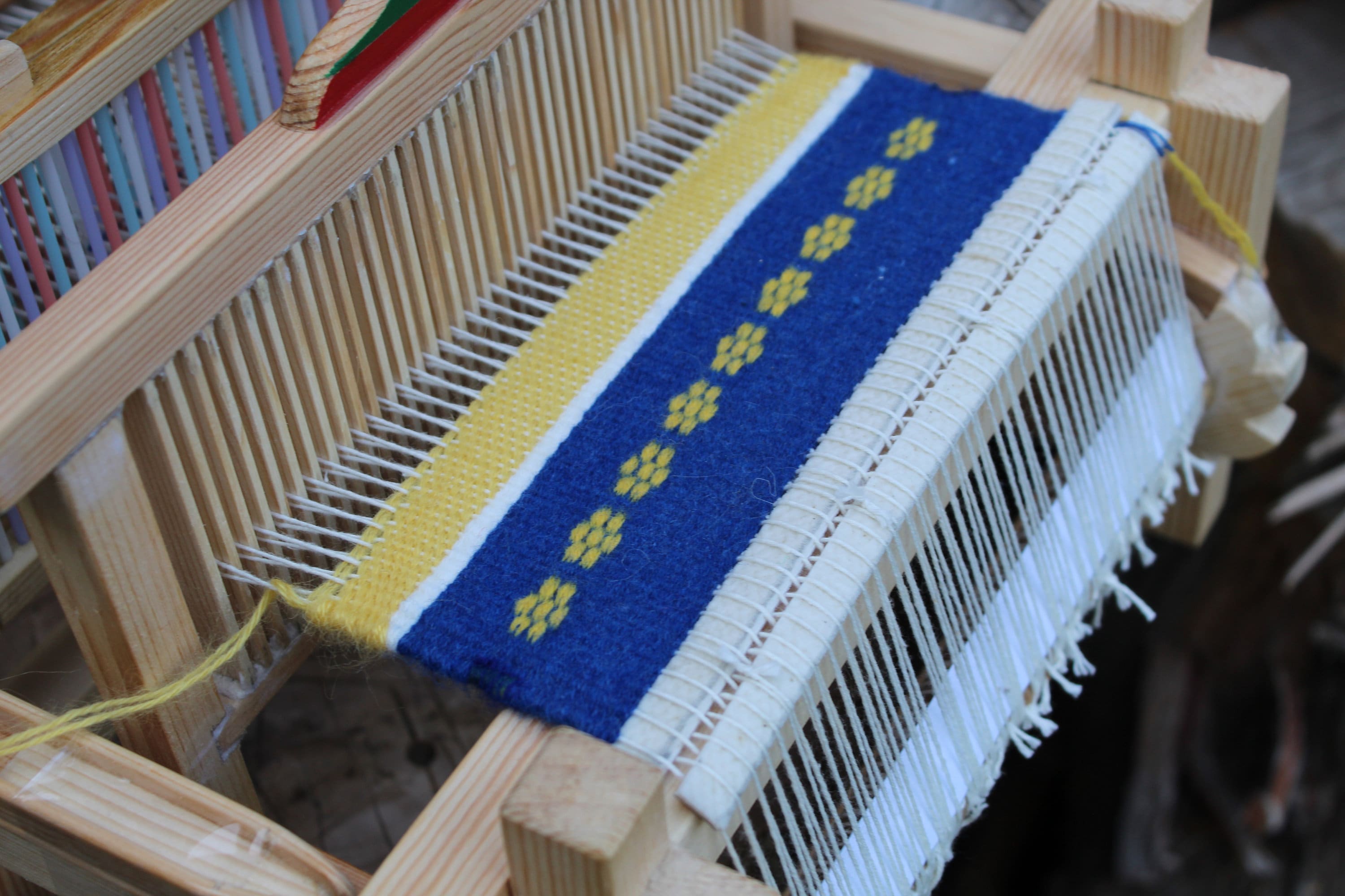 Small Loom.Mini Weaving Machine.Hand Weaving Machine.Hobby. Etsy