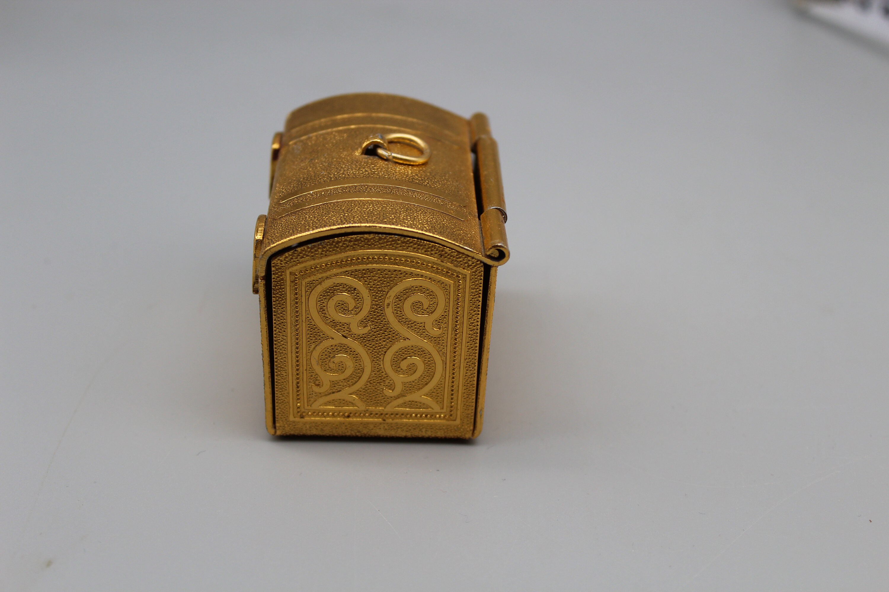 Small Metal Jewelry Box. Engraved Jewelry Box. Metal Box with Etsy