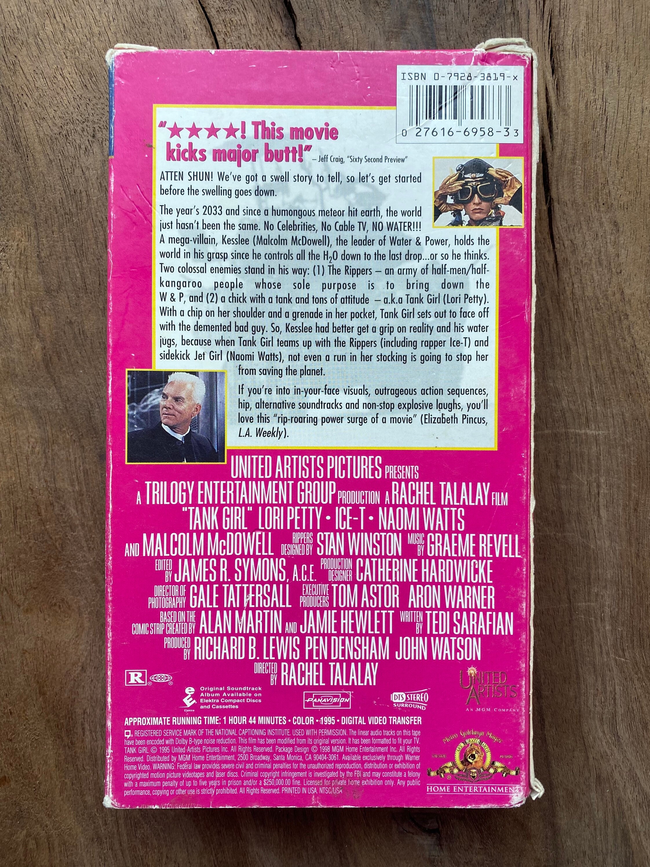 Tank Girl VHS con estuche Etsy México