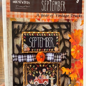 Stitching with the Housewives - Truckin Along September