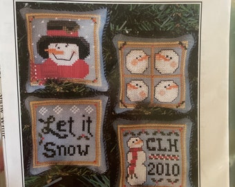 Prairie Grove Peddler - Snowman Ornaments