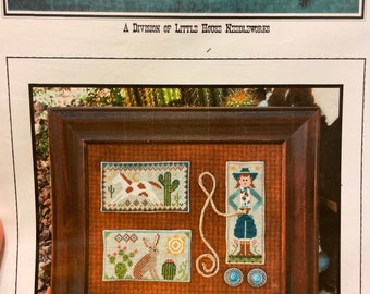 Little House Needleworks - Tumbleweeds - Cowgirl Country
