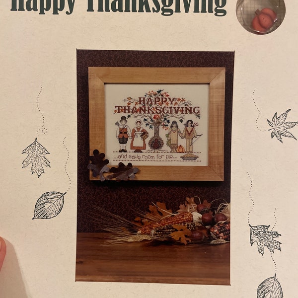 Sue Hillis Designs - Happy Thanksgiving - bead included.