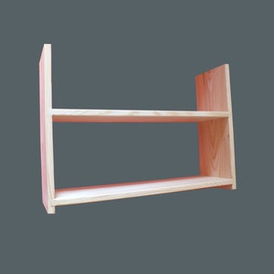 s86 Wall shelving | bookshelf made of solid wood
