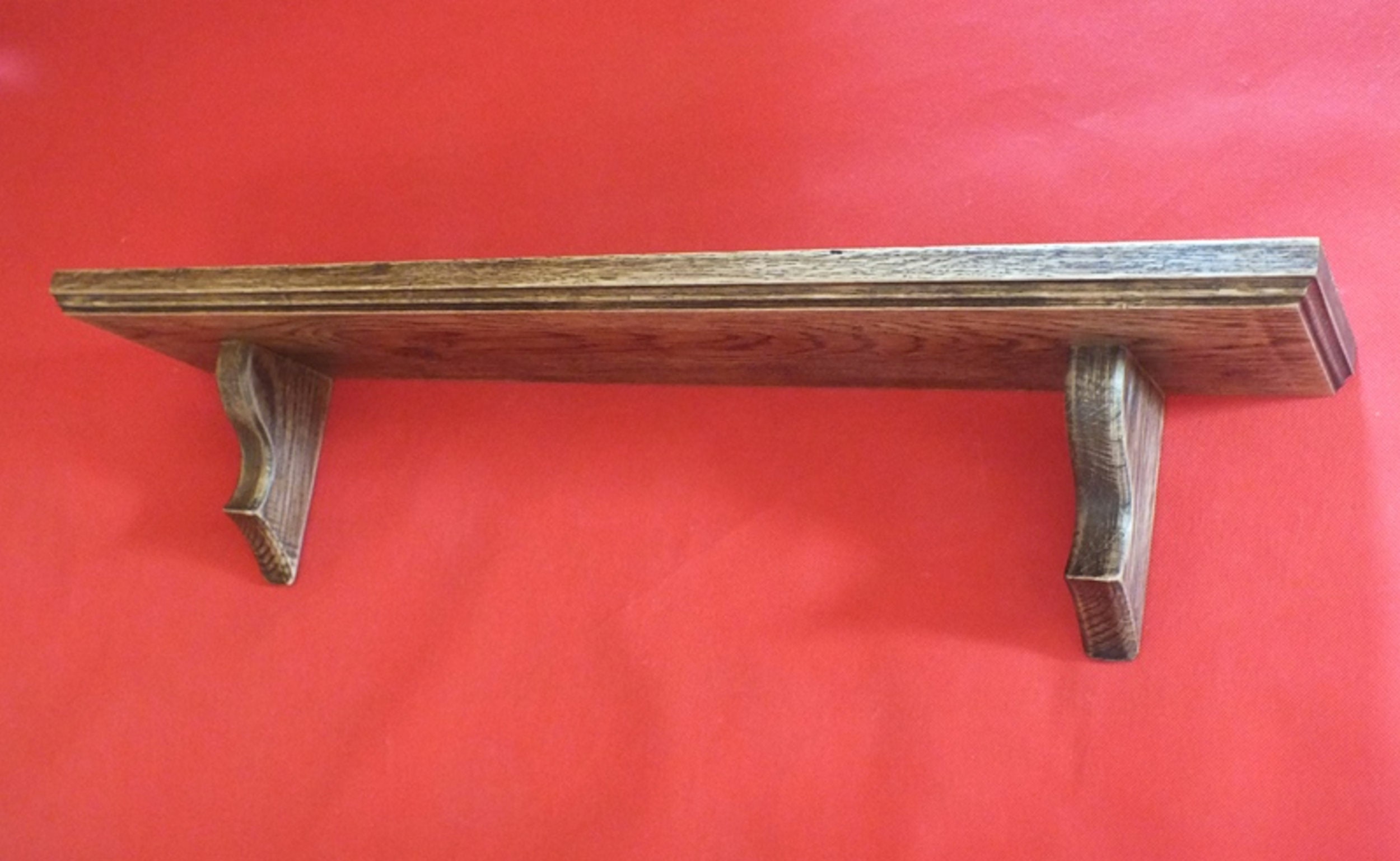 S45 Beautifully Crafted Decorative Shelf Solid Oak Shelf Etsy UK