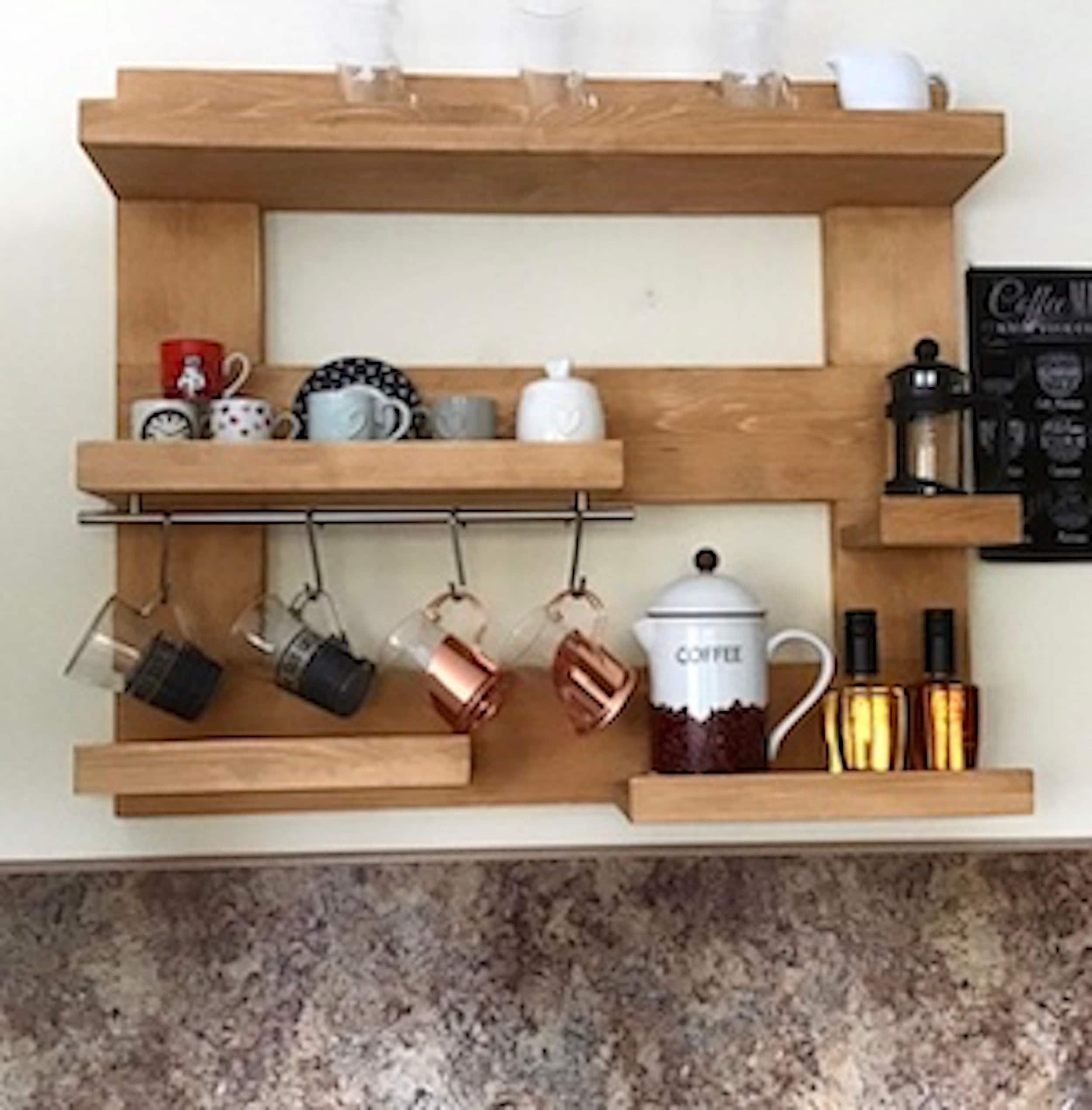 Coffee Bar Cabinet Etsy UK