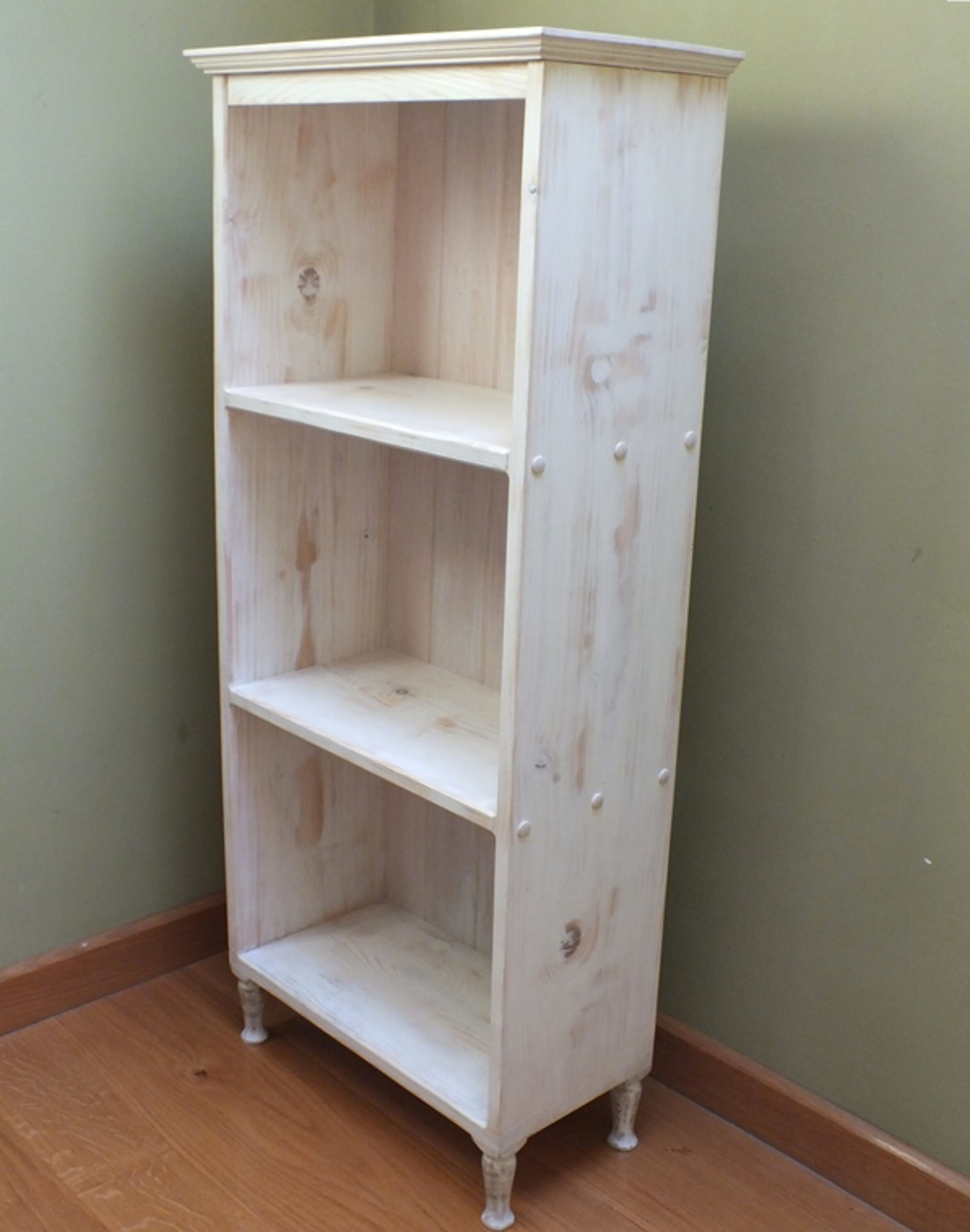C23 Freestanding Shelving Unit Bookshelf Solid Pine Etsy UK
