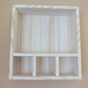 s57 Wall mounted open cabinet | wooden shelving | minimalistic shelving cabinet