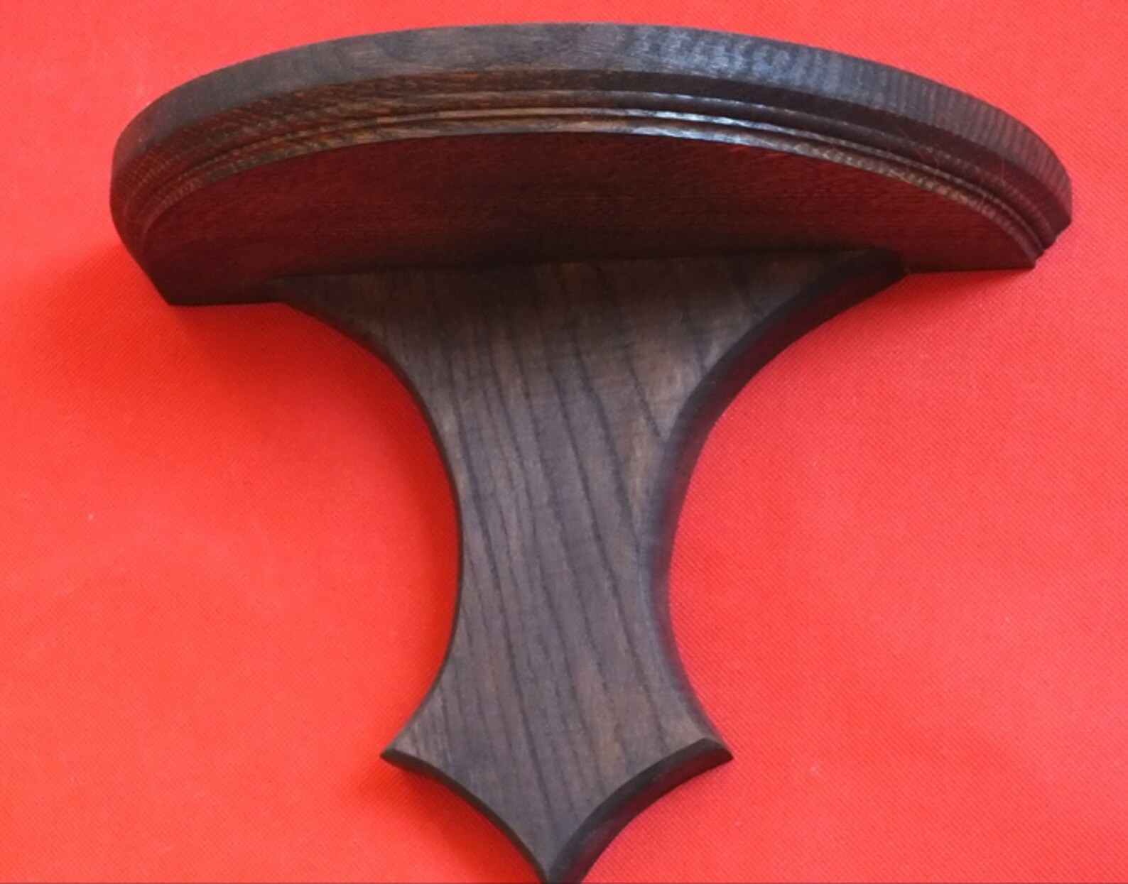 S46 Solid Oak Rounded Decorative Shelf Oak Shelf With Oak Etsy UK