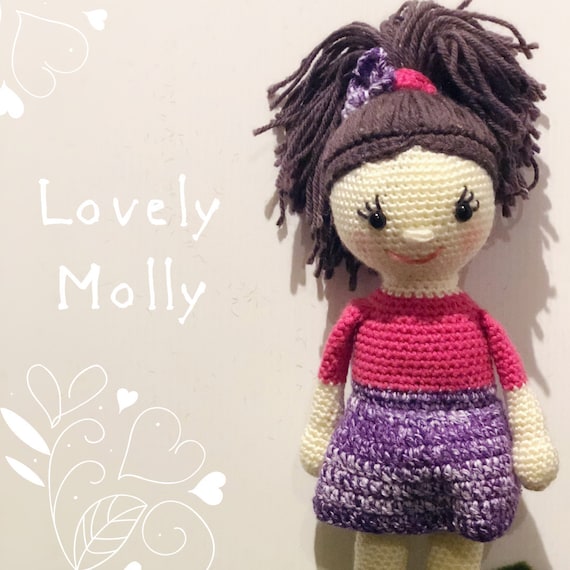 muñeca molly crochet