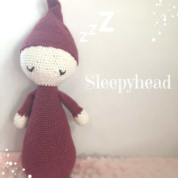 sleepyhead crochet doll